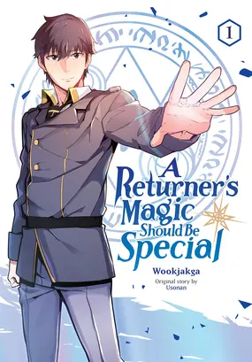 A poster of manhwa- A Returner's Magic should be special