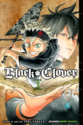A poster of manga-Black Clover volume 1