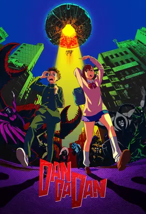 A poster of anime-dandadan