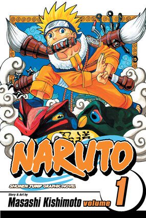 A poster of manga- Naruto volume 1