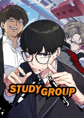 A poster of manhwa- Study Group